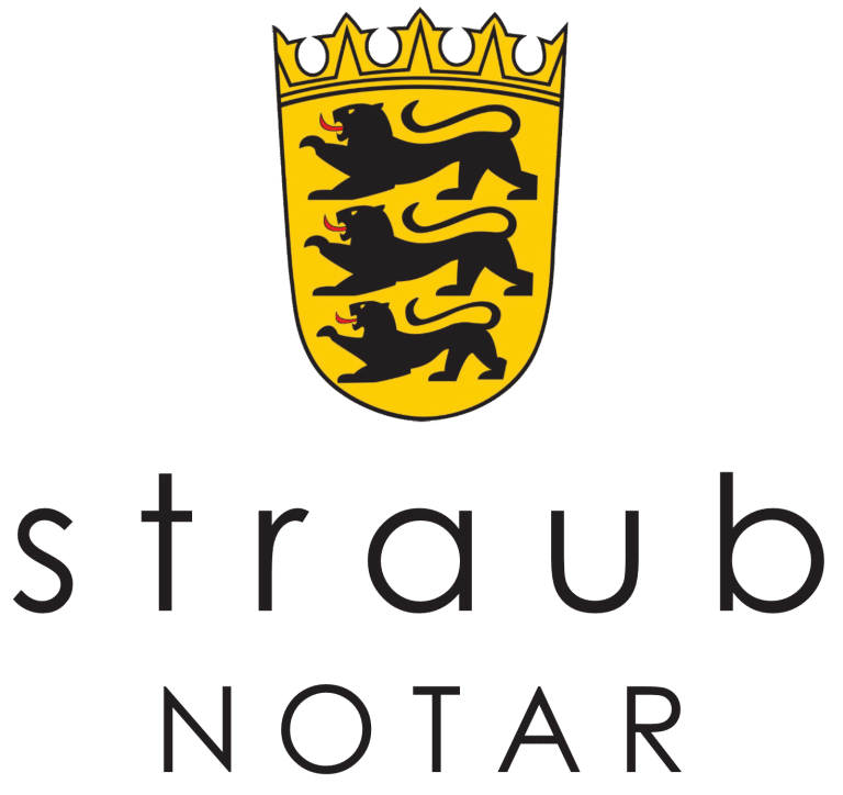 Logo des Notars Joel Straub